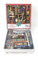 Buffalo Games - Charles Wysocki - Frederick the Literate - 750 Piece Jigsaw Puzzle Multicolor, 24"L X 18"W Buffalo Games