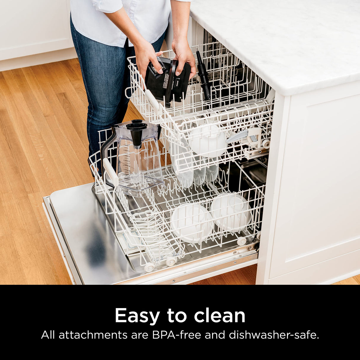 Ninja BL660 Professional Compact Smoothie & Food Processing Blender, 1100-Watts, 3 Functions -for Frozen Drinks, Smoothies, Sauces, & More, 72-oz.* Pitcher, (2) 16-oz. To-Go Cups & Spout Lids, Gray Ninja