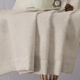 H.VERSAILTEX Linen Curtains 84 Inch Length for Living Room 2 Panel Set Neutral Modern Farmhouse Window Privacy Light Filtering Drapes for Farmhouse Window Treatment Curtains, 52 x 84 - Linen H.VERSAILTEX