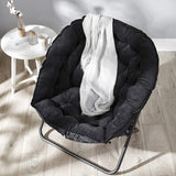 DormCo Papasan Moon Chair - Black DormCo