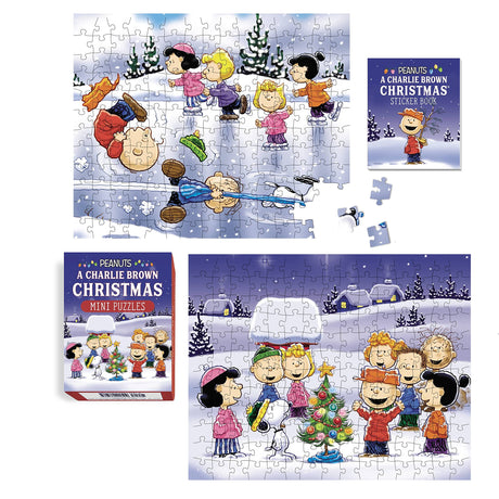 Peanuts: A Charlie Brown Christmas Mini Puzzles (RP Minis) Running Press Mini Editions