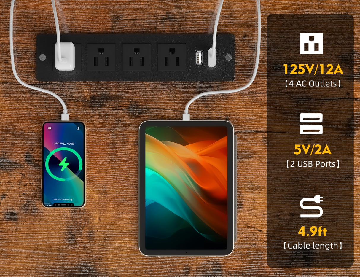 EnHomee 66" L Shaped Desk with Drawers Reversible Large L Shaped Gaming Desk with LED & Storage Shelf Gaming Desk with Monitor Stand Power & Outlet Wide Home Office Desks with File Cabinet Brown EnHomee