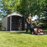 Lifetime Outdoor Storage Shed, 8 x 10 Foot, Gray Lifetime