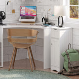 RiverRidge Slim, White Ashland Cabinet with Drawer RiverRidge