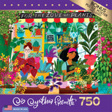 RoseArt - Cynthia Frenette - for The Love of Plants - 750 Piece Jigsaw Puzzle for Adults RoseArt
