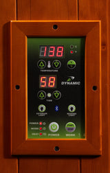 Dynamic Lugano 3-Person Low EMF (Under 8MG) FAR Infrared Sauna (Canadian Hemlock) DYNAMIC SAUNAS