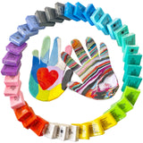 Hapinest Make Your Own Clay Handprint Bowl Kit for Kids, Art and Crafts for Boys & Girls, Kids DIY Craft Kit, Clay Bowl Handprint Kit for Kids, Handprint Kit Clay Craft Kit Ages 6 7 8-12 & Up Hapinest