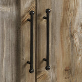 Sauder Granite Trace Storage Pantry Cabinet, L: 35.2"x W: 16.26"x H: 71.97", Rustic Cedar finish Sauder