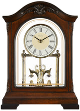 Bulova B1845 Durant Chiming Clock, Walnut Bulova