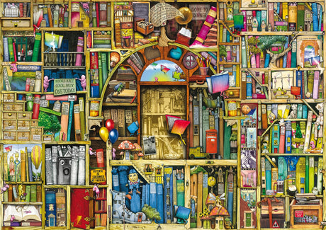 Ravensburger The Bizarre Bookshop 2 1000 Piece Jigsaw Puzzle for Adults - 12000300 - Handcrafted Tooling, Made in Germany, Every Piece Fits Together Perfectly Ravensburger