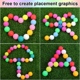 Guirnd 28 Pcs Colored Ping Pong Balls, 40mm Table Tennis Balls, Ping Pong Balls for Games or Arts, Pong Balls for Kids, Pet Toys Guirnd