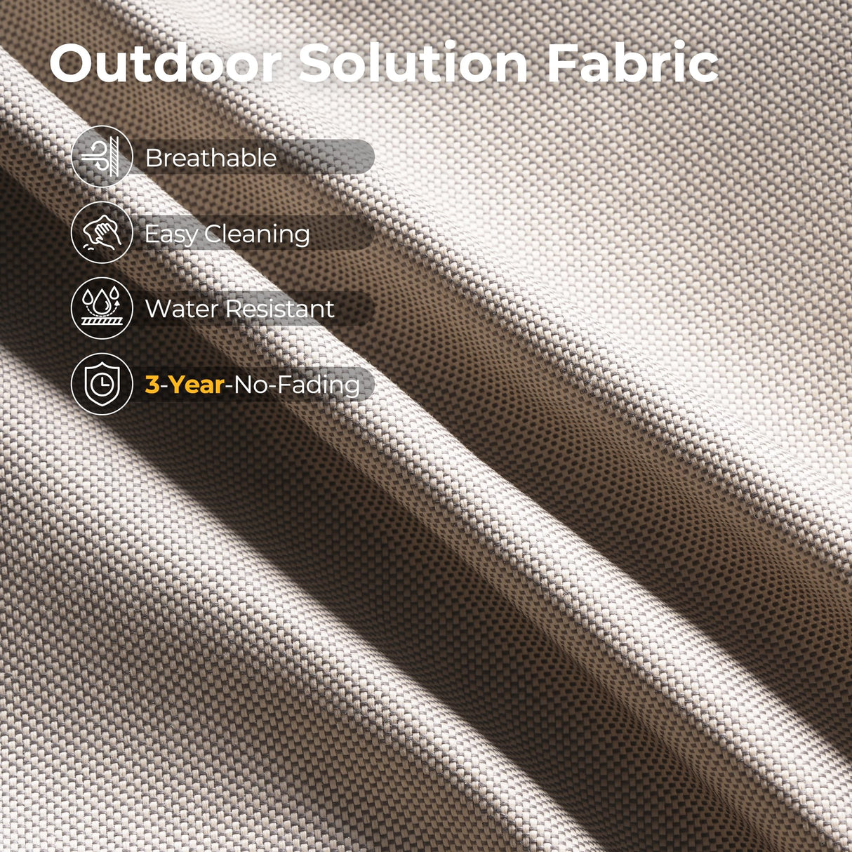 HOOOWOOO Outdoor Sectional Patio Furniture Set with Fire Pit Table,9 Pieces Wicker Conversation Sets,Extra Deep Out Door Sofa Outside Furniture Couch Swivel Chairs Ottoman,Beige HOOOWOOO