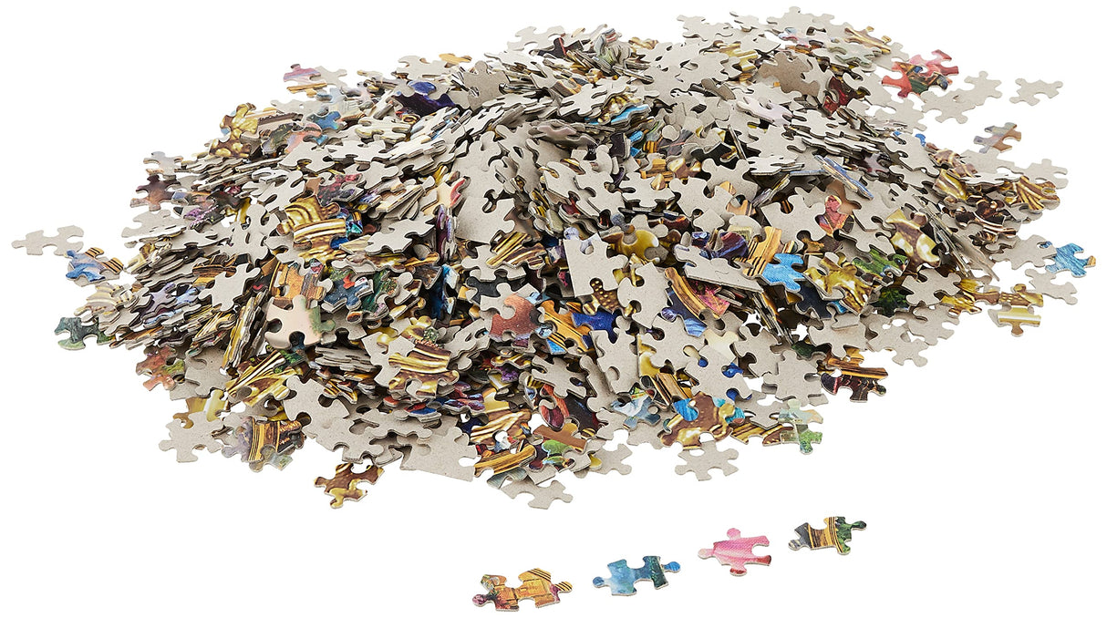 Ceaco - Thomas Kinkade - Disney Dreams Collection - Mickey's 90th Birthday Collage - 1500 Piece Jigsaw Puzzle,Golden Color, 3401-29, 32 x 24 Ceaco