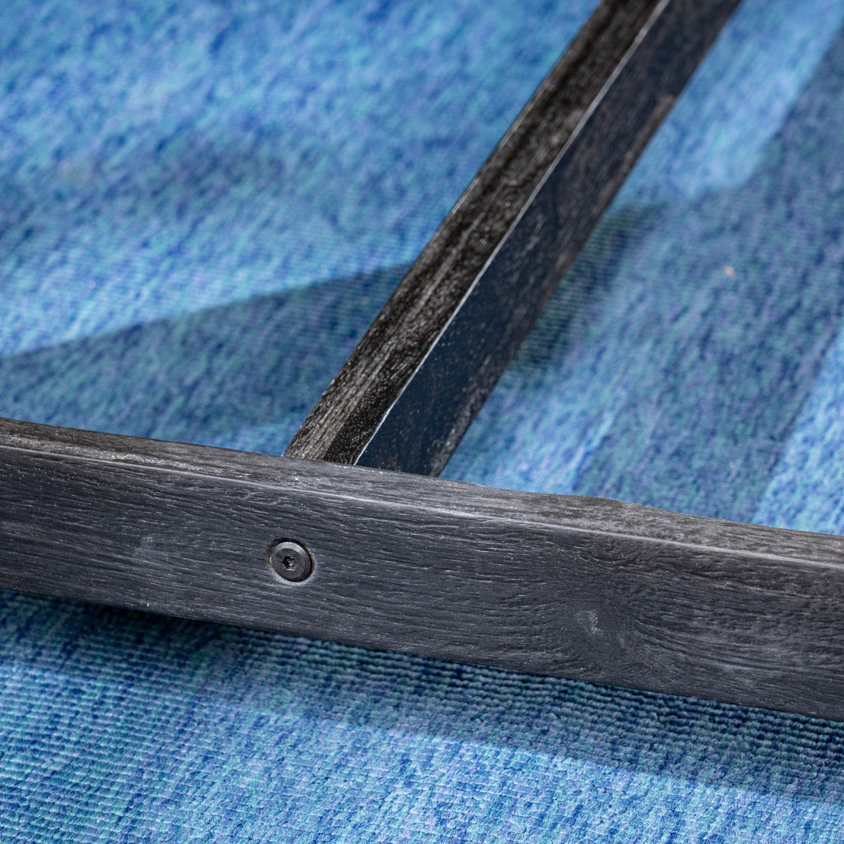 Christopher Knight Home Toby Outdoor Acacia Wood Dining Table, Sandblast Gray Finish and Black Christopher Knight Home