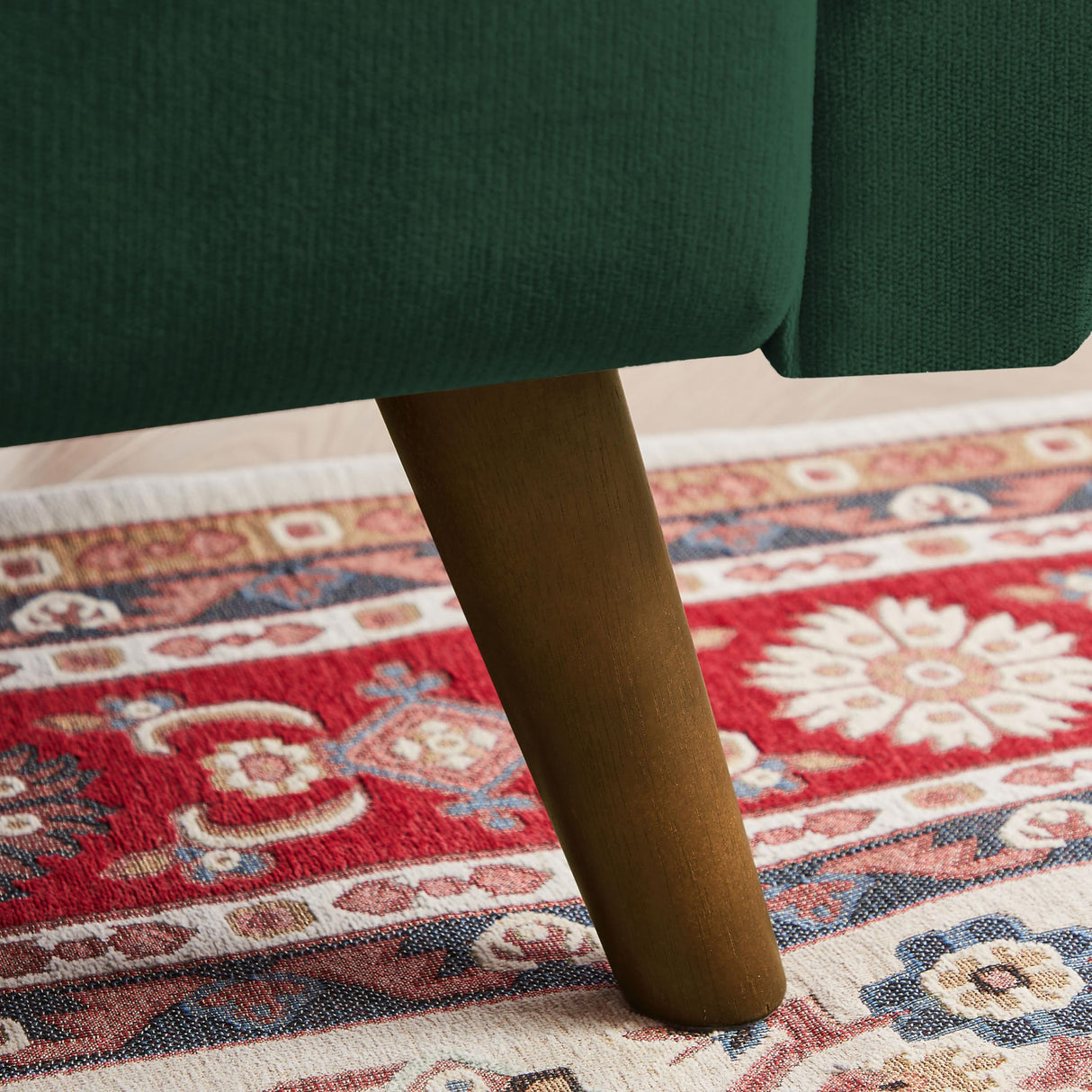 Enobala 49" Small Loveseat Sofa, 2 Seat Mid Century Love Seat Couch with Throw Pillows for Living Room, Apartment, Bedroom and Small Spaces Enobala