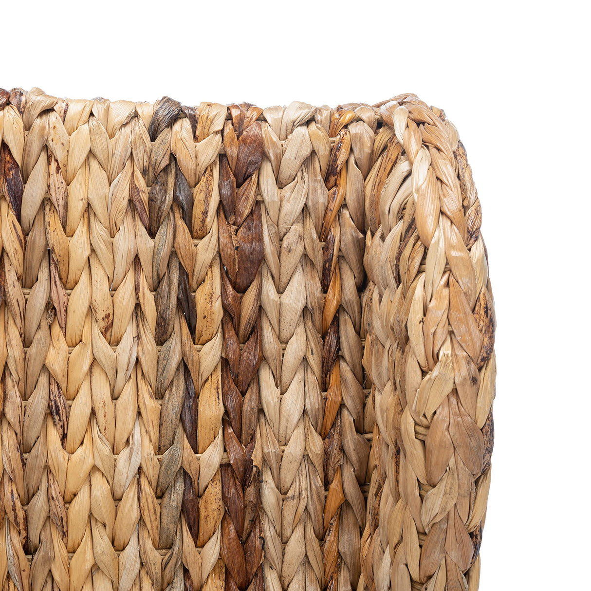 SAFAVIEH Home Collection Finola Coastal Braided Rattan Legs Queen Size Bed BED8002A-Q, Natural/Espresso SAFAVIEH