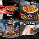 Primica Pizza Steel XL for Oven & Grill,16"x13.4", The Ultimate Crust Game Changer, Perfect for Oven Baked Pizza with higher Conductivity, Premium Baking Alternative to Pan and Stone Primica