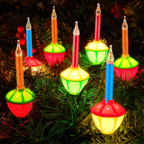 Joiedomi Christmas Bubble String Light, 7 Bubbles Lights, Old Fashion Vintage String Lights for Christmas Tree Fireplace Mantel Holiday Celebration Decorations (Multicolor) Joiedomi