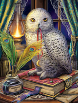 Ceaco - Glow in The Dark - Lisa Parker - Guardian of Spells Glow - 750 Piece Jigsaw Puzzle Ceaco