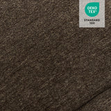 MCombo 62.2'' Wall Hugger Power Loveseat Recliner Sofa with Adjustable Headrest and USB & Type C Dual Charge Ports for Living Room, Office (Fabric, HL198M1) (Coffee) MCombo