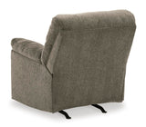 Signature Design by Ashley Alphons Transitional Polyester Tufted Rocker Recliner, Gray Signature Design by Ashley