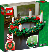 LEGO Iconic Christmas 2-in-1 Wreath with Big Red Bow and Advent 40426 LEGO