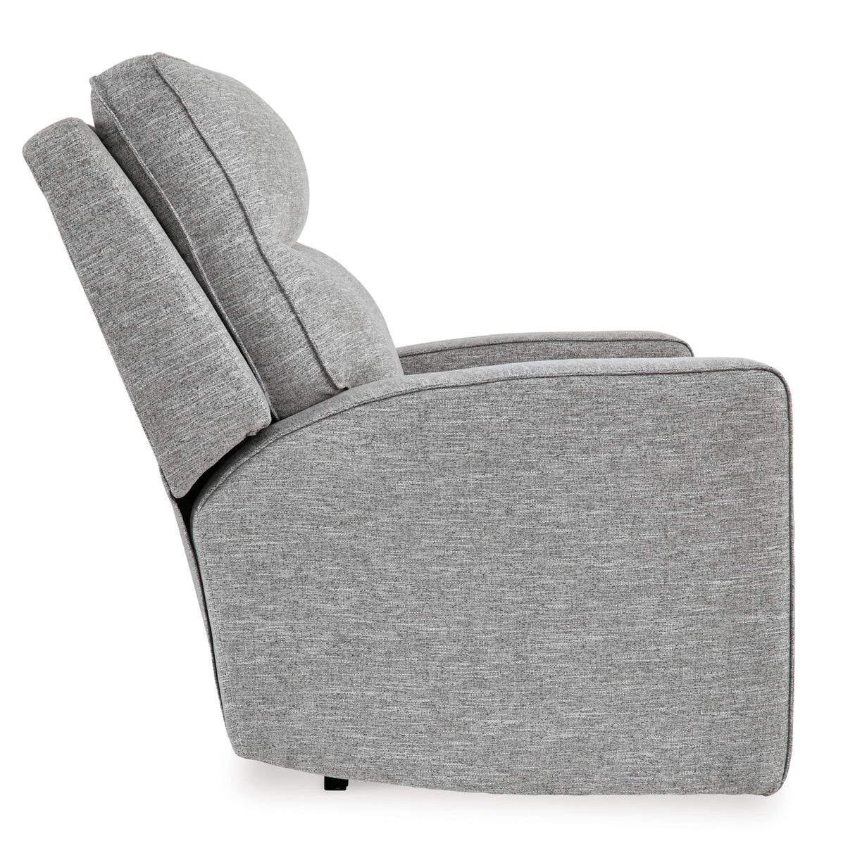 Signature Design by Ashley Biscoe Contemporary UV Resistant Durable Power Recliner with USB Port, Adjustable Headrest and Track Arms, Gray Signature Design by Ashley