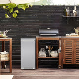 Frostronics 15 Inch 100 Cans Outdoor Beverage Refrigerator, 3.5 cu. ft. Built-in Beverage Cooler with Easy-Swap Reversible Door, 26°F Outdoor Beverage Fridge, SUS304, Lockable, ETL & NSF7 Certified Frostronics