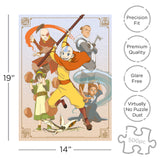 AQUARIUS - Avatar The Last Airbender Cast 500 Piece Jigsaw Puzzle AQUARIUS