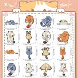 16 Pcs Cat Diamond Painting Magnets Kits,Funny Diamond Art Fridge Magnet Refrigerator Sticker Diamond Painting kit for Beginners Adults DIY Art Craft Gifts Home Decors (Funny Cats) Bulerrylulu