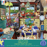 Ceaco - Tracy Flickinger - Lake Cottage - 1000 Piece Jigsaw Puzzle Ceaco
