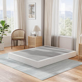 HUEIIS Full Box Spring 9 Inch High Profile Strong Metal Frame Mattress Foundation, Quiet Noise-Free,Easy Assembly, 3000lbs Max Weight Capacity HUEIIS