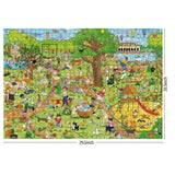 Antelope - 1000 Piece Puzzle for Adults, Dog Park Jigsaw Puzzles 1000 Pieces - 1000 Pieces High Resolution, Matte Finish, Smooth Edging, No Dust Leisure Animal Puzzle ANTELOPE