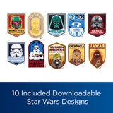 Brother LB5500S Star Wars 2-in-1 Combo Sewing & Embroidery Machine, 16.5 x 7.76 x 12.09 inches, White Brother