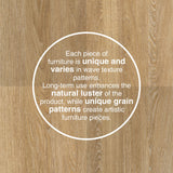 Natural Rattan Storage Cabinet with 3 Drawers, Tilt Out Trash Can Cabinet for 10 Gallon Trash Can for Laundry Hamper, Accent Furniture, Dual Dog Proof Garbage Can Cabinet for Living Room, Barthroom FiveWillowise