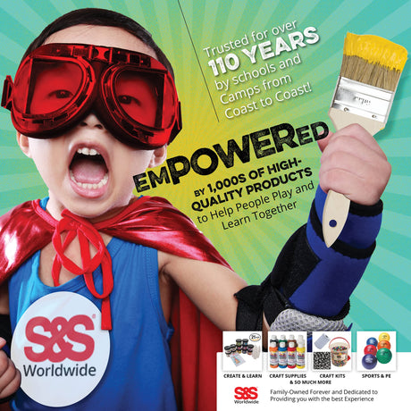 S&S Worldwide Color Splash! Liquid Tempera Bulk Paint, Set of 12 in 11 Bright Colors, 16-oz Easy-Pour Squeeze Bottles, For Arts & Crafts, School, Classroom, Poster Paint, For Kids & Adults, Non-Toxic. S&S Worldwide