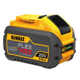 DEWALT DCB609Y 20V/60V Max* Flexvolt Lithium 9.0Ah Battery, DEWALT