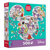 Ceaco - Shaped Puzzle - Disney - Too Cute Mickey - 500 Piece Jigsaw Puzzle Ceaco