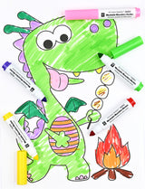 PETER PAUPER PRESS Studio Series Jr. Washable Munchkin Markers (set of 16 easy-to-clean, water-soluble colors) PETER PAUPER PRESS