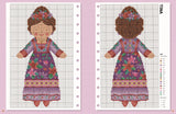 My Cross Stitch Doll: Fun and easy patterns for over 20 cross-stitched dolls WoodArtSupply