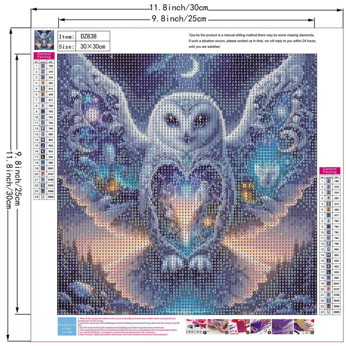 ZHUDENGXJL Owl Diamond Painting Kits for Adults-Starry Moon Diamond Art Kits for Adults, 5D Diamond Painting Kits Owl Castle for Adult,DIY Full Drill Paint with Diamond,Home Wall Decor 12 X 12inch ZHUDENGXJL