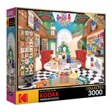 RoseArt - Kodak Premium - Brandon's Bookstore - 3000 Piece Jigsaw Puzzle for Adults RoseArt