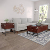 SEI Furniture Voyager Storage Cocktail Table - Espresso SEI Furniture