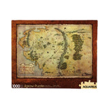 AQUARIUS The Hobbit Map Puzzle (1000 Piece Jigsaw Puzzle) - Glare Free - Precision Fit - Officially Licensed The Hobbit Merchandise & Collectibles - 20 x 28 Inches AQUARIUS