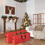Christmas Tree Storage Bags-Set of 2-For 7.5-16 Ft Artificial Trees-Protect Holiday Decora Elf Stor