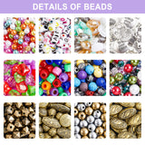 Jewelry Making Kit, 1960 pcs, Supplies Includes Beads, Instructions, Findings, Wire for Bracelet, Necklace, Earrings Making Kit for Adults by Inscraft INSCRAFT