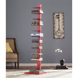 SEI Furniture Stewartby Spine Tower Shelf - Valiant Poppy, Red SEI Furniture