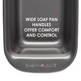 Rachael Ray Bakeware Meatloaf/Nonstick Baking Loaf Pan with Insert, 9 Inch x 5 Inch, Gray Rachael Ray