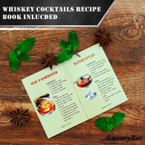 Game Whiskey Decanter Set,28oz Whiskey Decanter Sets for Men with Spout IceCube Tray,Liquor Dispenser Whiskey Gifts for Men Bourbon Gifts for Men Gamer Gifts for Boyfriend Gifts For Him Husband Dad LuxuryBar