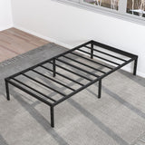 Maenizi Twin XL Bed Frames No Box Spring Needed, 14 Inch Heavy Duty Metal Twin XL Platform Bed Frame Support Up to 2500 lbs, Easy Assembly, Noise Free, Black Maenizi